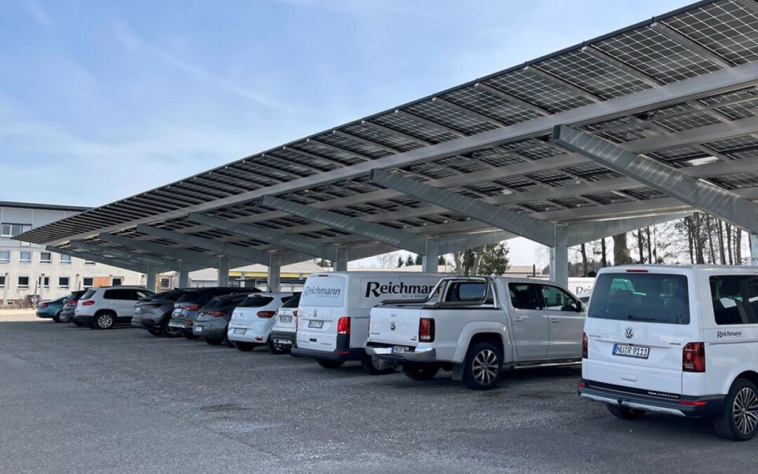 Photovoltaikanlage für nachhaltige Energieversorgung bei Reichmann