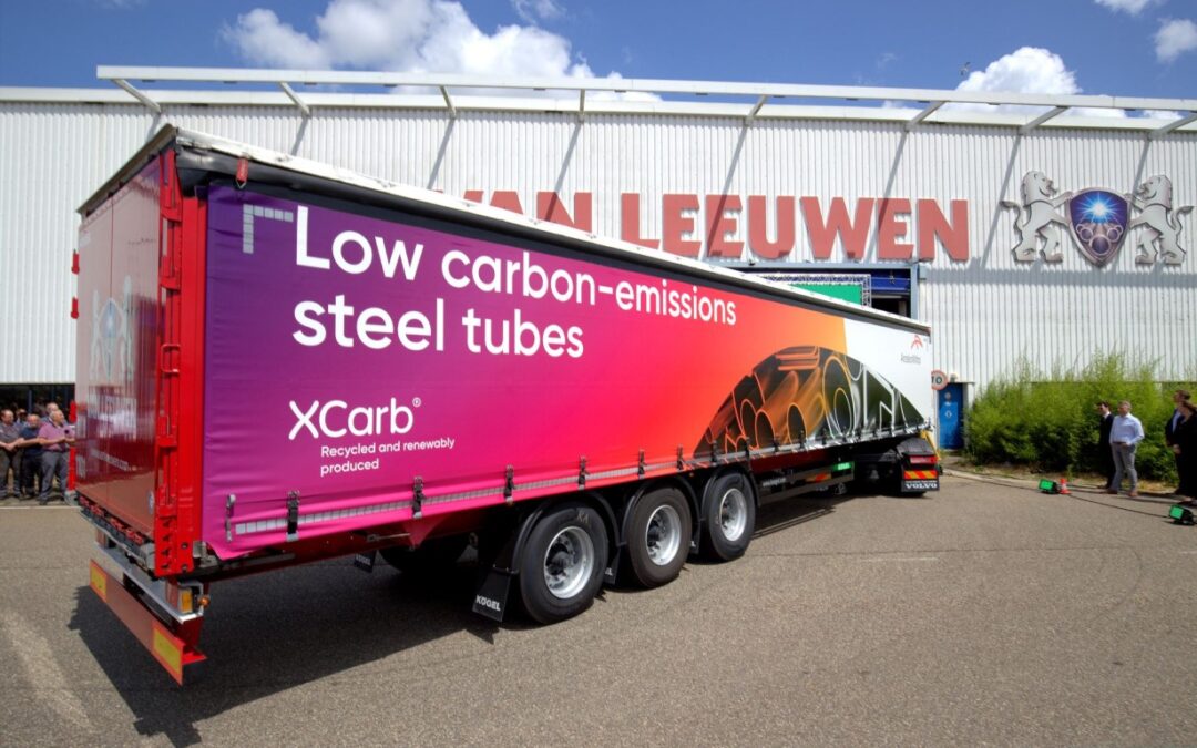 ArcelorMittal und Van Leeuwen bieten Stahlrohre mit bis zu 75 % CO2-Einsparung