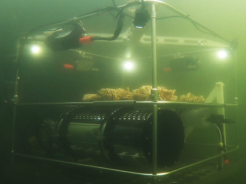 Das mobile Unterwasser-Labor "Minilab" des Fraunhofer SOT
