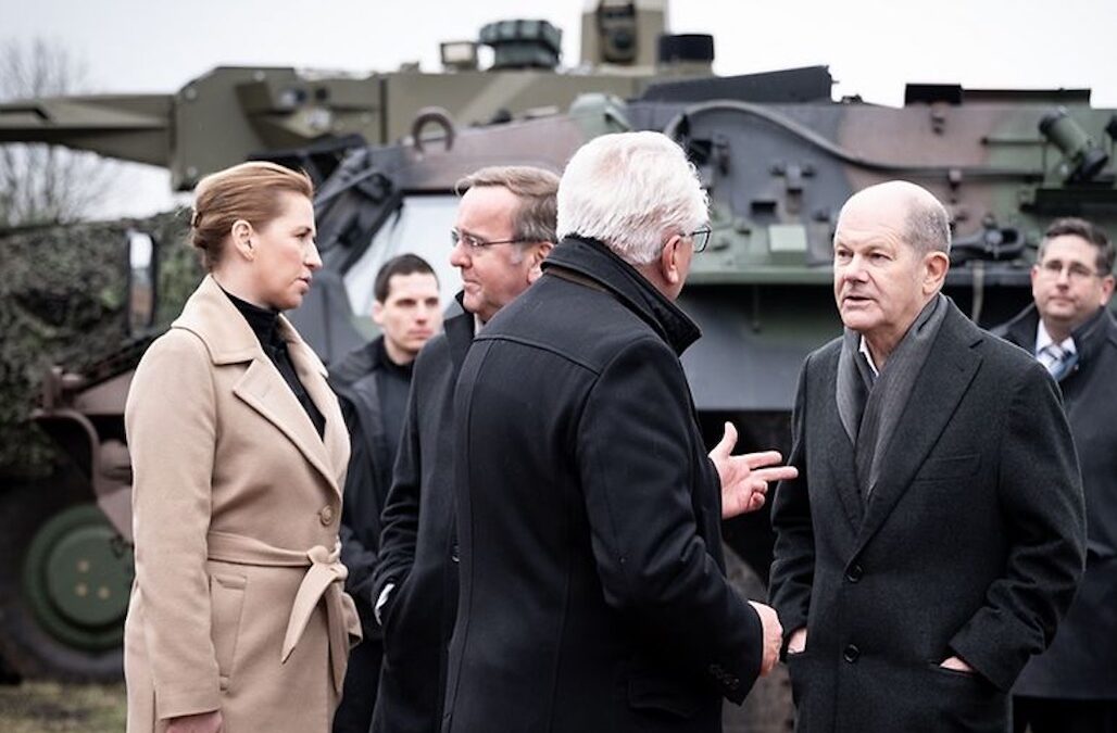 Chancellor Scholz visits Rheinmetall