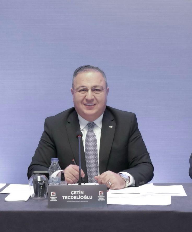 Çetin Tecdelioglu, Chairman of the Board at the Istanbul Ferrous and Non-Ferrous Metals Exporters' Association