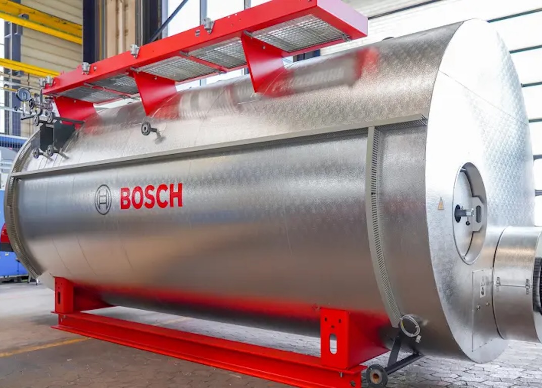Hybrid-Dampfkessel von Bosch