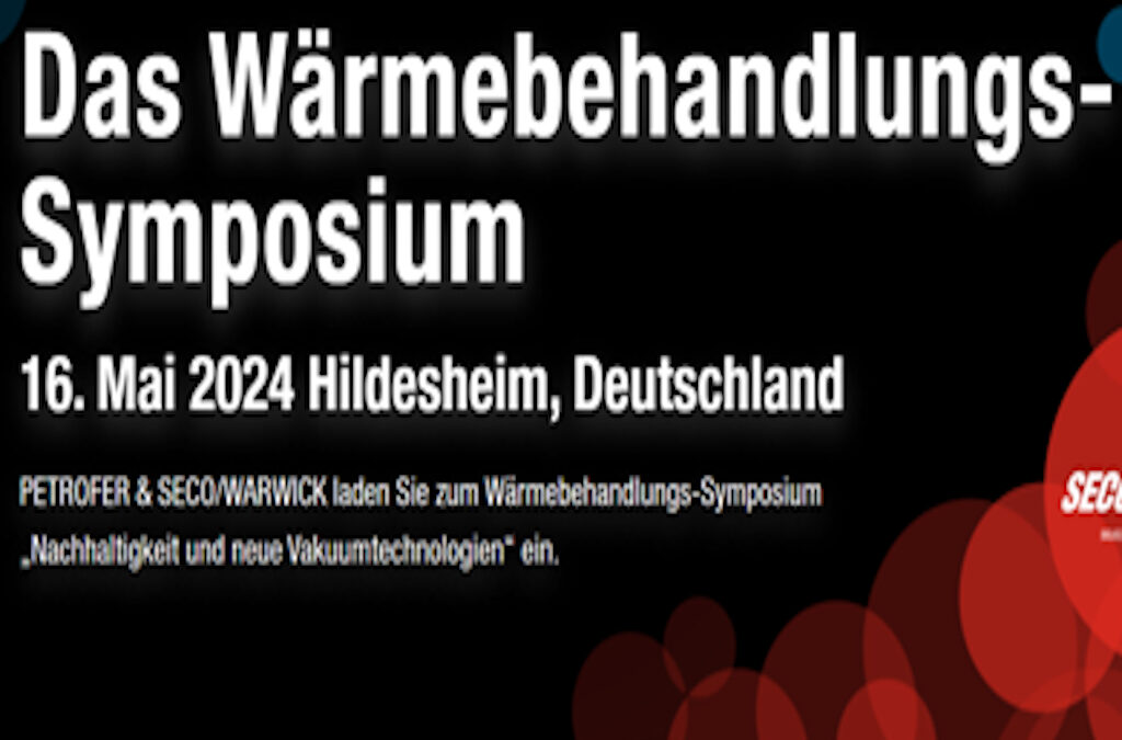 Save the date: Wärmebehandlungs-Symposium