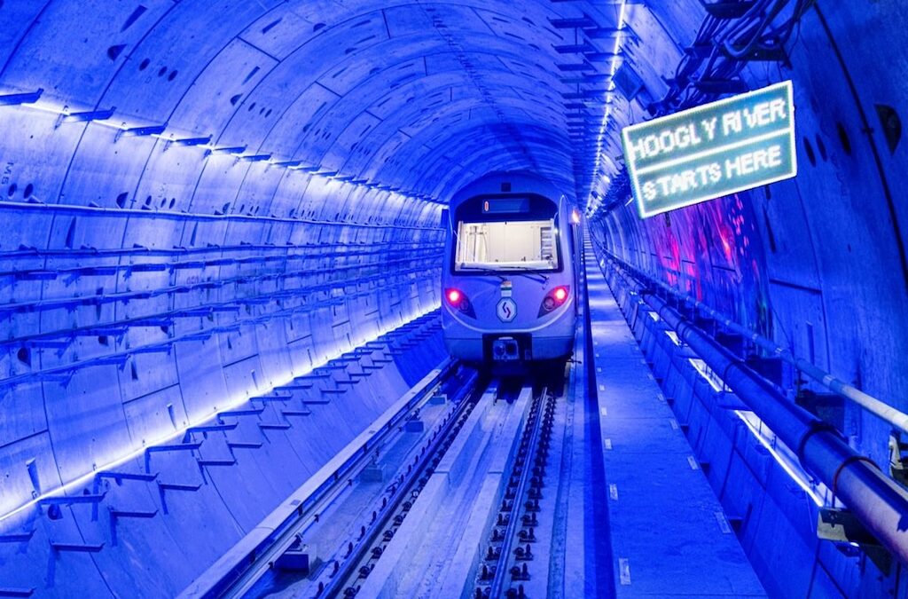 Stainless steel for India’s first underwater metro line